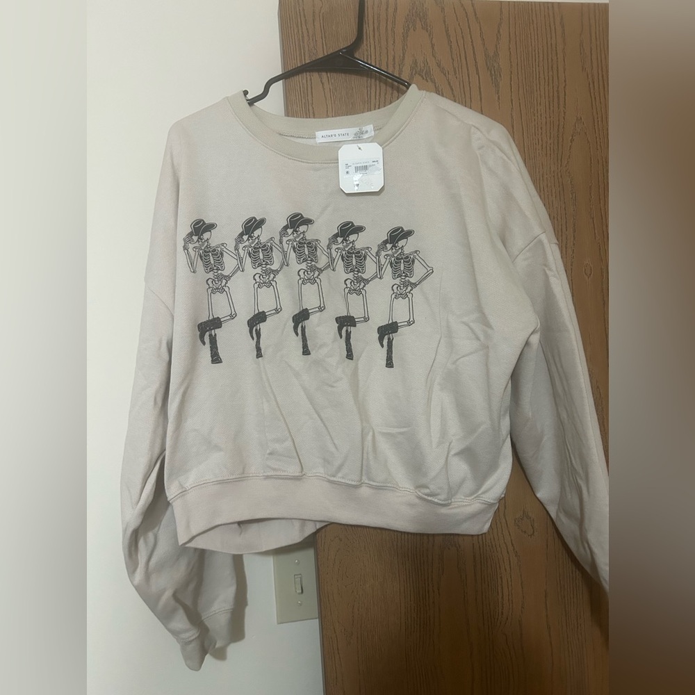 Skeleton crewneck